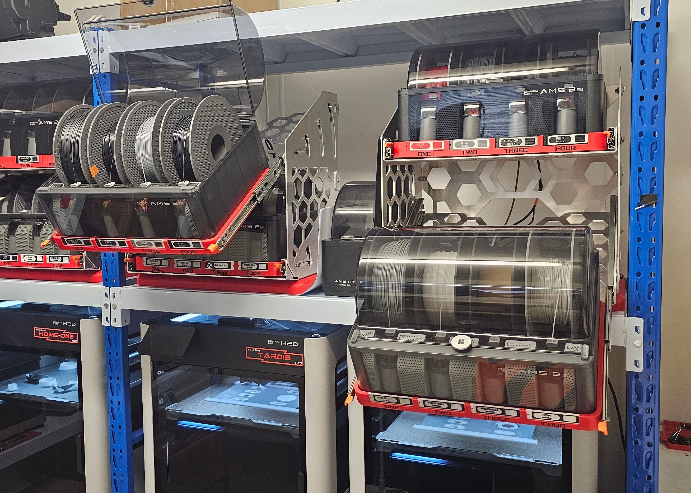 Bambu Lab AMS 2 Drawer Stacker System