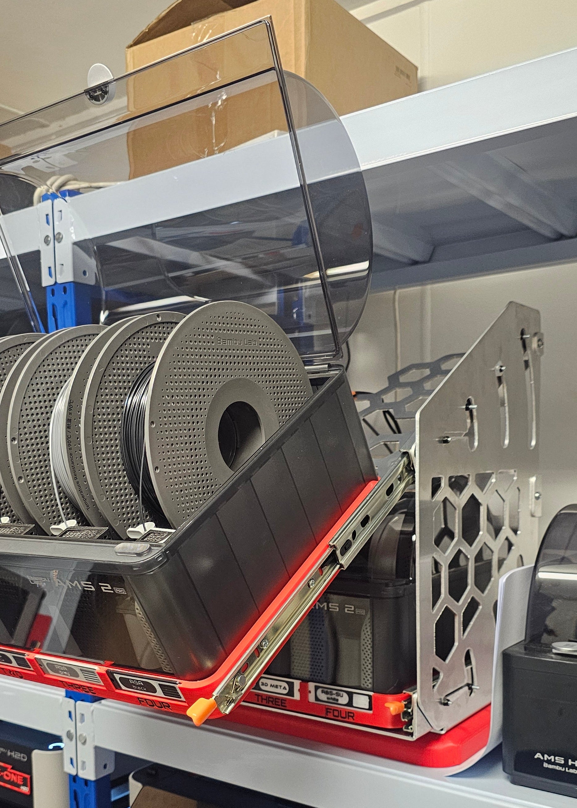 Bambu Lab AMS 2 Drawer Stacker System