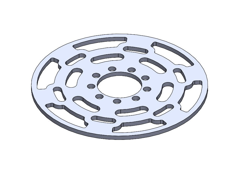 Quick Release Steering Wheel Collar - Render